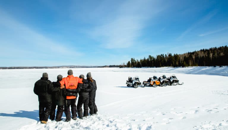 motoneige decouverte quebec