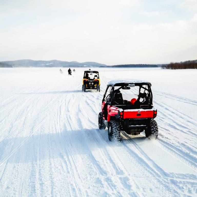 quad sur neige canada